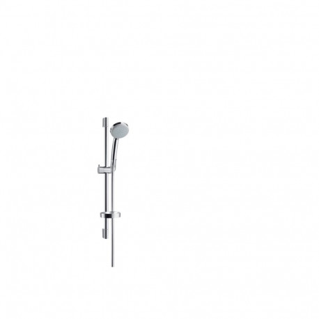 Bathroom Fixture - Hansgrohe Croma 100 Shower Set Vario 65 cm With Soap Dish Chrome