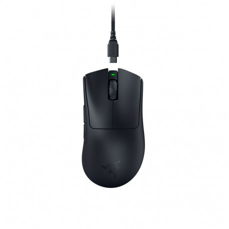 Gaming Mouse - Razer DeathAdder V3 Pro, 63g, HyperPolling Wireless, Black