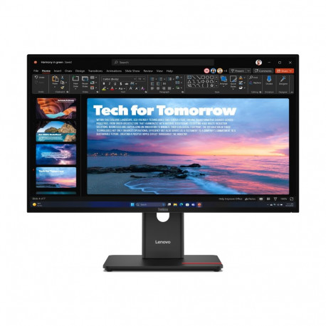Monitor - Lenovo ThinkVision T27QD-40 27" 2K QHD 120Hz HDMI/DP/USB-C Black