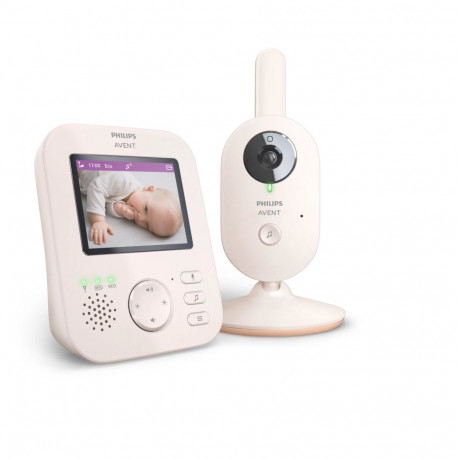 Baby Monitor - Philips Avent SCD881/26 Video Monitor 2.8" Screen 300m Range, White