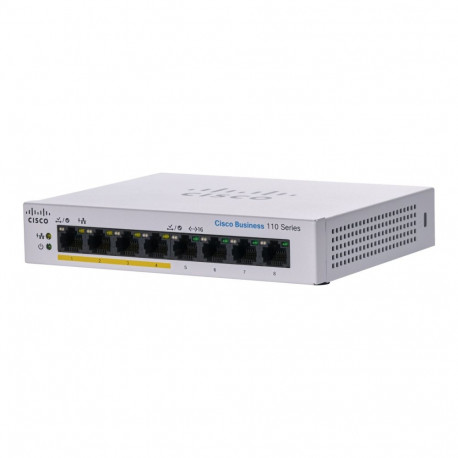 CISCO võrgulüliti CBS110 haldamata 8-pordiline GE