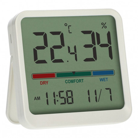 Soens Indoor Electronic Thermometer 270102, 1.4cm, 7cm, 7cm, 56g, higroalert, backlighting, humidity