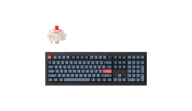 Keyboard - Keychron V6 Max Wireless Keyboard, Black