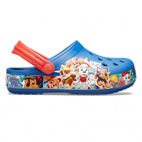 Chodaki dla dzieci Crocs Fl Paw Patrol Band Clog niebieskie 205509 4GX