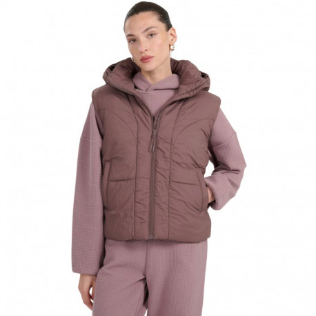 4F naiste vest F299 4FWAW25TVJAF299 80S, tumepruun