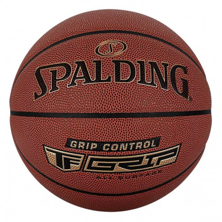Piłka koszykowa Spalding Grip Control brązowa 76875Z