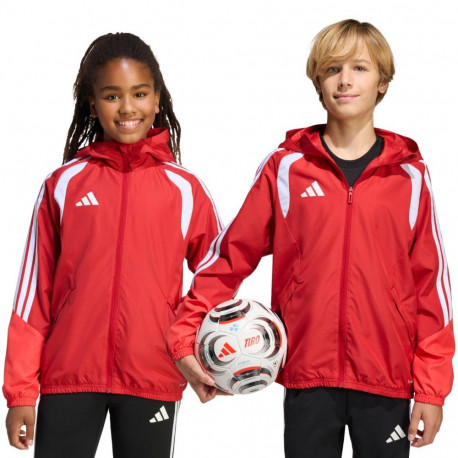Adidas laste jope Tiro 26 Competition ilmastikukindel KB0155, punane