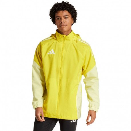 adidas meeste jope Tiro 25 Competition All-Weather JI8958, kollane