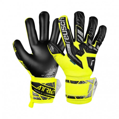Reusch väravavahikindad Attrakt Freegel Silver 5570235 2025, kollane-must