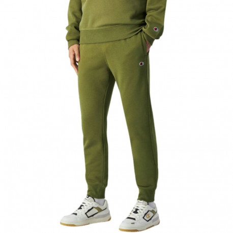 Spodnie męskie Champion Rib Cuff Pants oliwkowe 220301 GS573