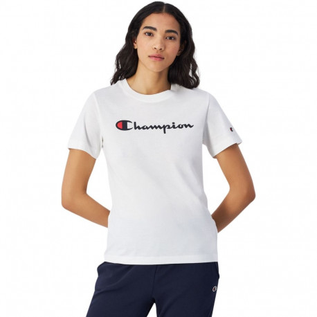 Champion naiste t-särk SS Tee 117534 WW001, valge