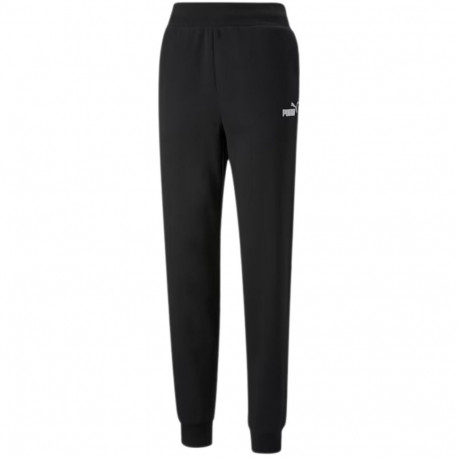 Puma naiste püksid 670007 01 ESS+ Embroidery kõrge vöökohaga FL, must