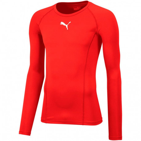 Puma meeste särk Liga Baselayer Tee LS 655920 01, punane