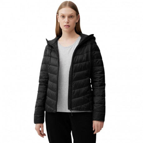 4F naiste tepitud jope F095 4FSS23TDJAF095 20S, süsimust