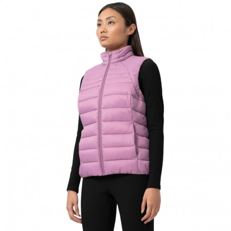4F naiste vest H4Z22 KUDP001 52S, helelilla