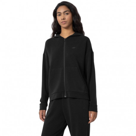 Bluza damska 4F głęboka czerń H4Z22 BLD041 20S