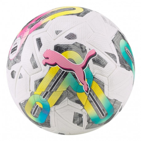Puma jalgpall Orbita 1 TB 83774 01, valge-roheline-roosa