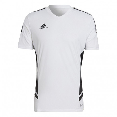 Adidas meeste särk Condivo 22 V-kaelusega HA6290, valge-must