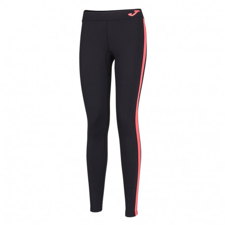 Legginsy damskie Joma Ascona Long Tight czarno-różowe 901127.119