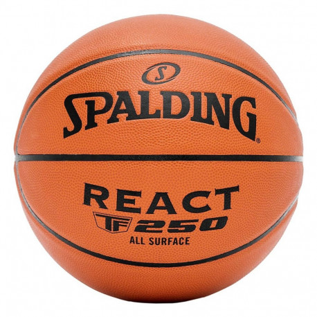 Spalding korvpall React TF-250 suurus 7 76801Z, pruun