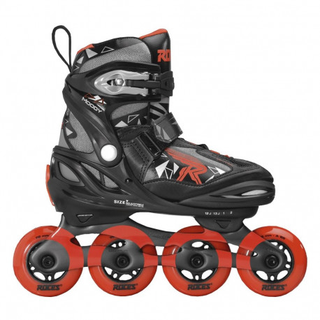Roces rulluisud Moody Boy Tif 400855 02, must-punane