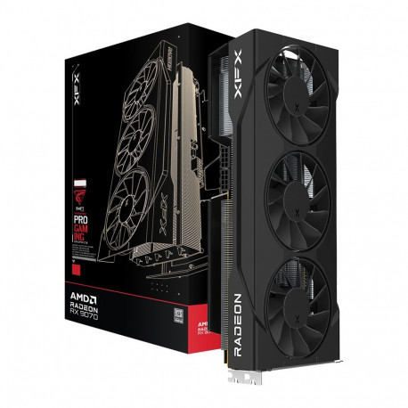 XFX Swift AMD Radeon RX 9070 GRE Triple 90mm Fan Gaming, 12GB GDDR6 192bit, 2790MHz / 18Gbps, HDMI 3