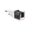 Mini wall charger Baseus GaN5 20W (white)