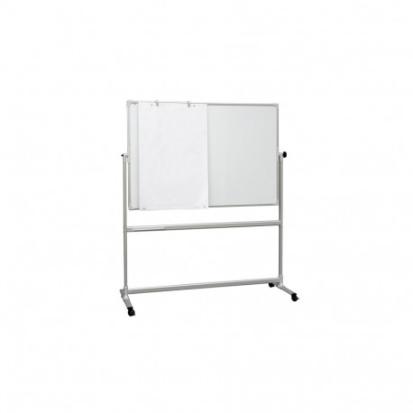 Valge tahvel ratastel kahepoolne 1800x1200mm valge/valge ümber telje pöörlev E3 keraamiline läikiv p