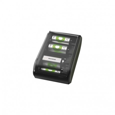 GP Battery Charger B361 with 4 Channels, 2600 mAh, 2.8V, Black EU