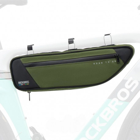 Rockbros TL003 ROAD TO SKY 2L Frame Bag Waterproof - Green
