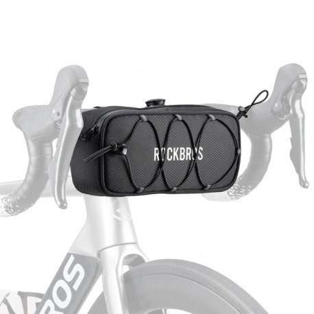Rockbros TL001 ROAD TO SKY 1.9L Waterproof Handlebar Bike Bag - Black