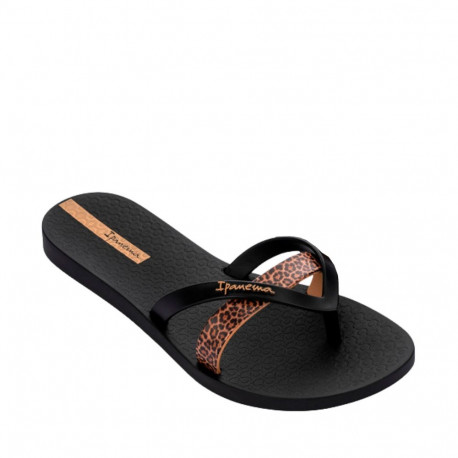 Klapki damskie Ipanema Kirei Chic czarno-beżowe 83673-BN982 37