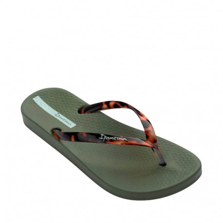 Klapki damskie Ipanema Anat Connect zielone 83648-AJ405