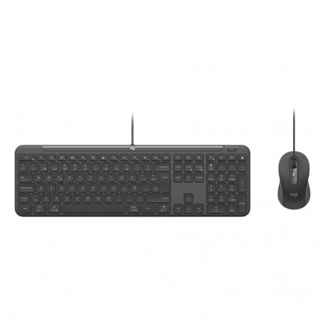 Logitech klaviatuuri- ja hiirekomplekt MK620 920-013349, grafiit