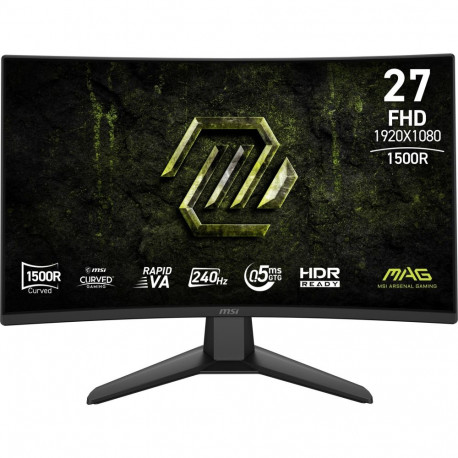 MSI kaardus monitor MAG274CFX24 27" 1920 x 1080 pixels Full HD natiivne kuvasuhe 16:9