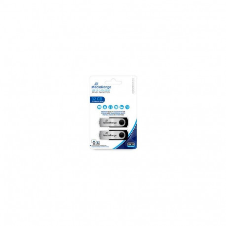MEMORY DRIVE FLASH USB2 32GB/MR911-2 MEDIARANGE MR911-2 (4260459619475)