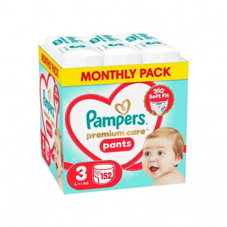 Pampers püksmähkmed pants suurus 3 6-11kg 152gab. 80894764 (8006530315869)