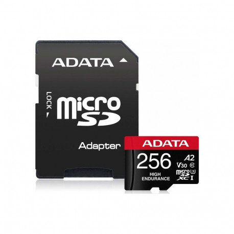 ADATA microSD-kaart 256GB kõrgtasemeline UHS-I U3 koos adapteriga