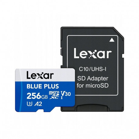 LEXAR microSDXC mälukaart LMSBLPL256G-BNANG 256GB UHS-I/W/A