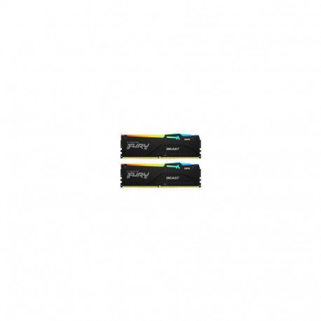 Kingston mälukomplekt Fury Beast 32GB (16GBx2) DDR5 6000MHz PC/server registreerimata ilma ECC-ta