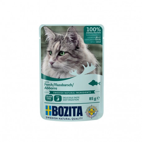 BOZITA Perch Chunks in jelly - wet cat food - 85g