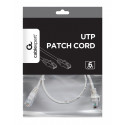 Patch cord category 6 UTP 0.5m gray