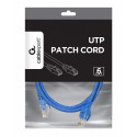Gembird patch cable Cat.6 UTP 0.5m, blue
