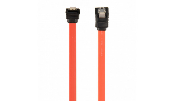 Cable SATA DATA III down/straight metal studs 50cm