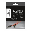 Cable SATA DATA III down/straight metal studs 50cm