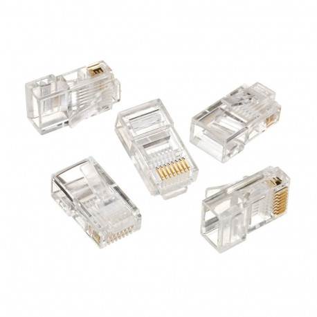 RJ45 Connector Plug (8P8C), 100 pieces