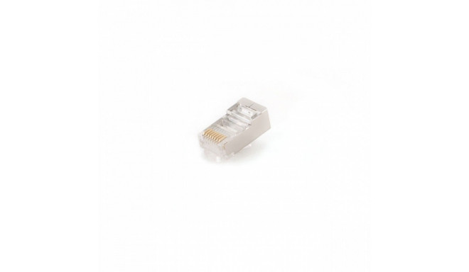 RJ45 Shielded Modular Plug, Cat5e FTP, 100-Pack