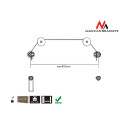 Maclean MC-557 Ultra Slim TV Wall Mount Bracket Holder LED 37-70"