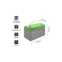 Deep Cycle gel battery 12V, 100Ah