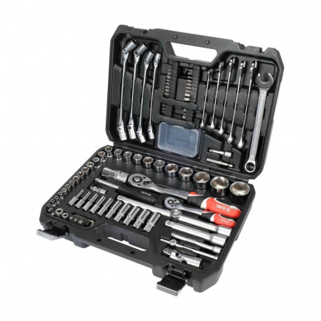 YATO tööriistakomplekt YT-38784 1/4', 1/2' 93PCS